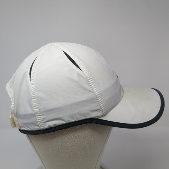Nike Swoosh Strapback Baseball Hat White One Size Embroidered Outdoor - Picture 5 of 8